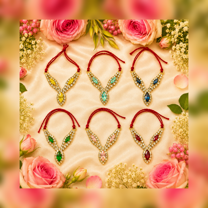 Kamalpriya Kanthi Necklace Set(Pack of 6)