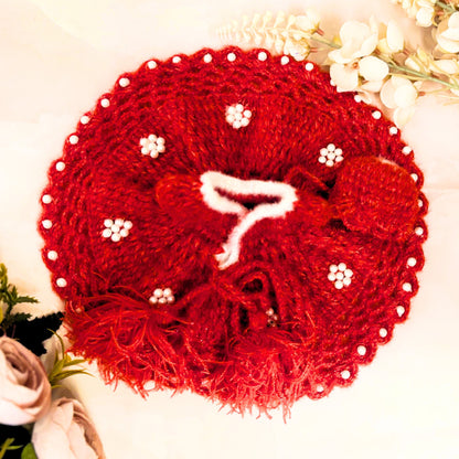 Lalvastra Woollen Laddu Gopal Dress