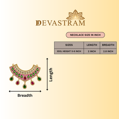 Shwet Prakirti Bhakti Necklace Set