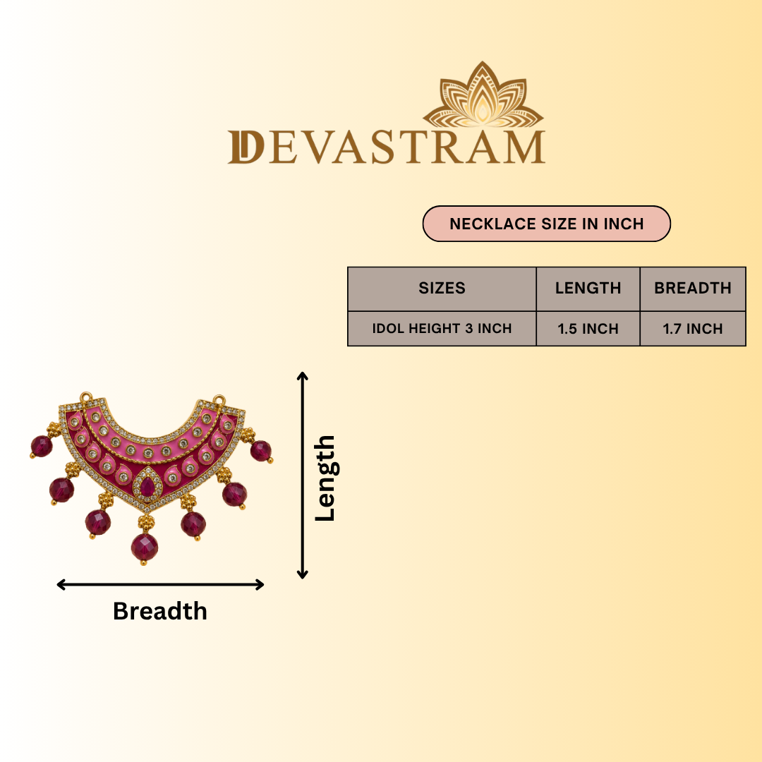 Aastha Ruby Necklace Set