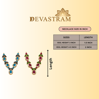 Neelam Ruby Necklace Set (Pack of 2)