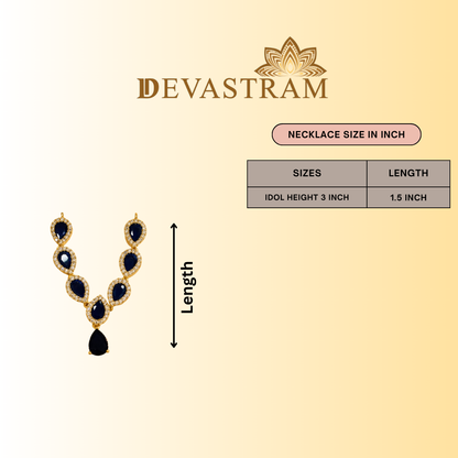 Neelam Prem Kusum Necklace Set