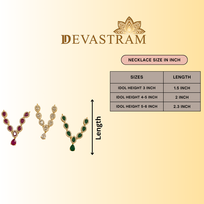 Harit Shwet Kusum Necklace Set (Pack of 3)