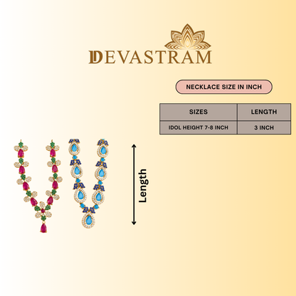 Shubh Neel Prem Necklace Set (Pack of 2)