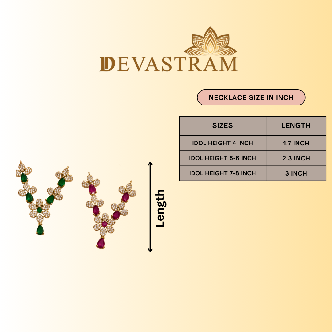 Ruby Harit Prakash Necklace Set (Pack of 2)