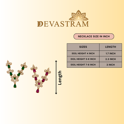 Ruby Harit Prakash Necklace Set (Pack of 2)
