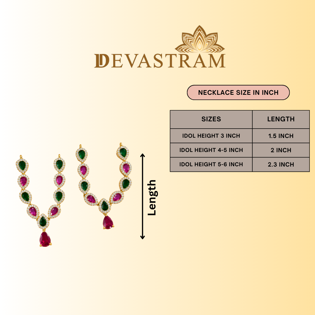 Divya Kamala Necklace Set (Pack of 2)
