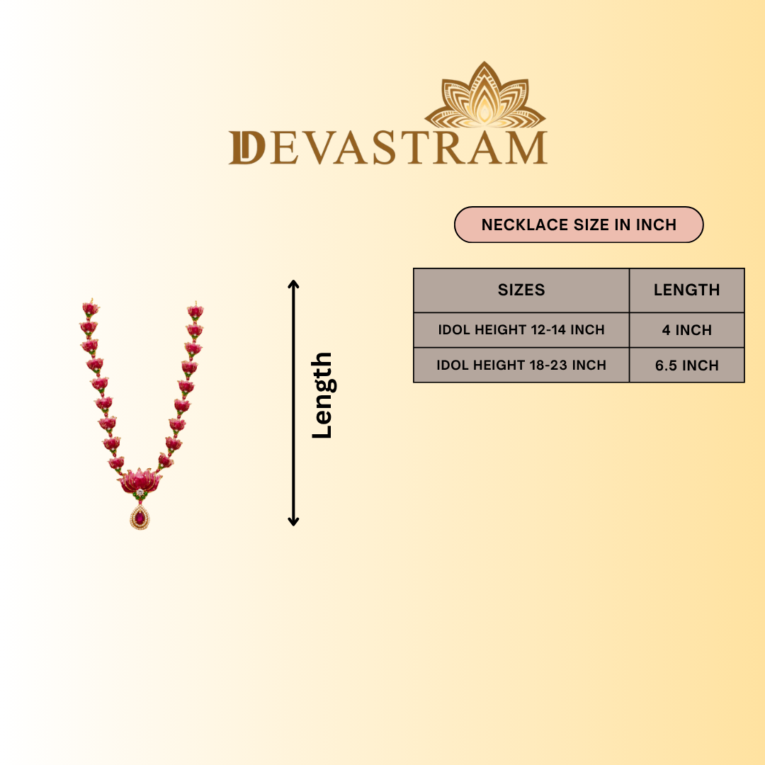 Lotus Tarang Kanth Necklace Set
