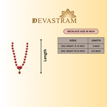 Lotus Tarang Kanth Necklace Set