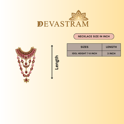 Ruby Rangmala Necklace Set