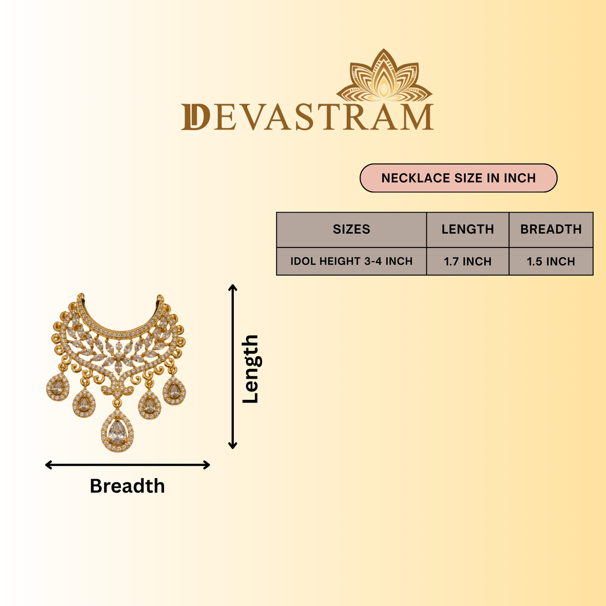 Prabha Tarang Kanth Necklace Set