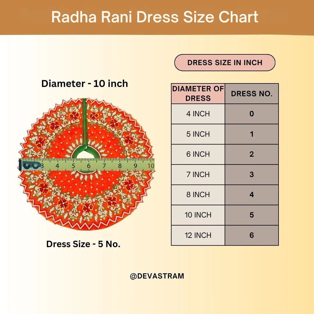 Kishori Rajsi Radha Rani Dress