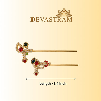 Kanha Rangratna Laddu Gopal Bansuri (Pack of 2)