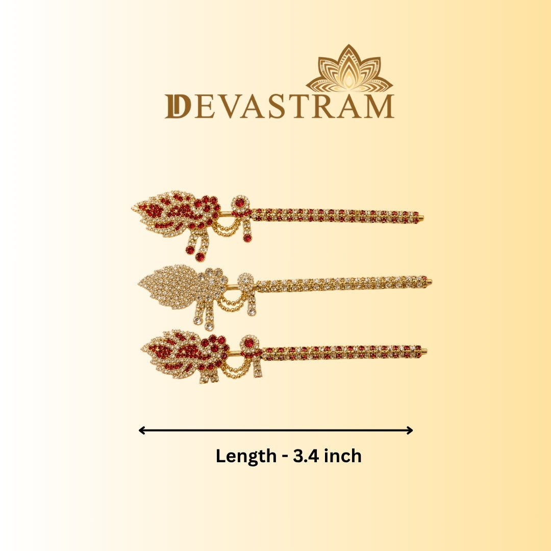 Madhav Rangratna Laddu Gopal Bansuri (Pack of 3)