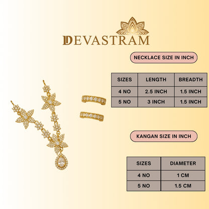 Mukutmani Necklace Kangan Set