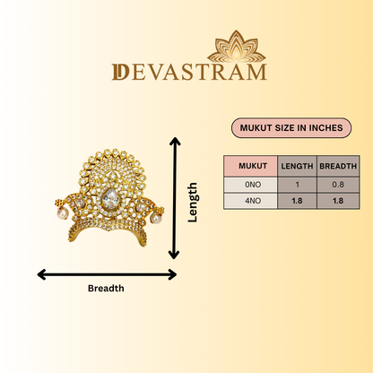 Divya Jyoti Stone Mukut