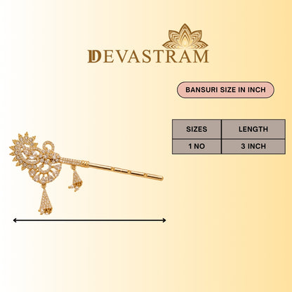 Shwett Rang Laddu Gopal Bansuri